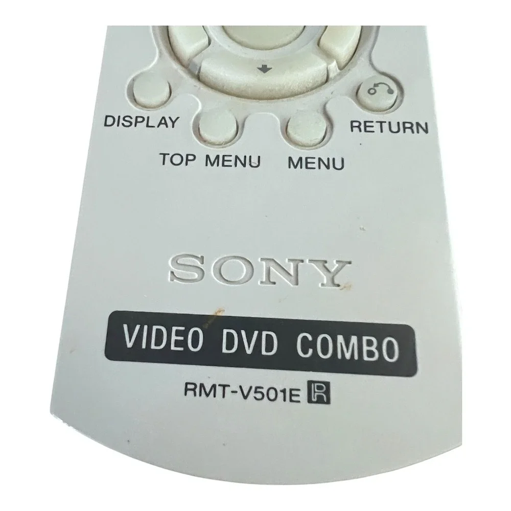 Sony Remote Control RMT-V501E Silver Good Video DVD Combo Controller